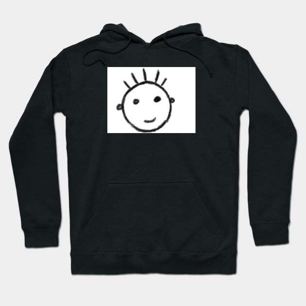 Boy - Nobody Nose Hoodie by Muyaya